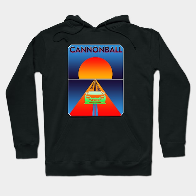 Cannonball Car Run Hoodie by Loweryo Judew